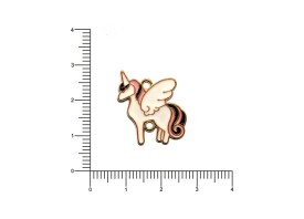 Dije Esmaltado Unicornio x 5 unidades